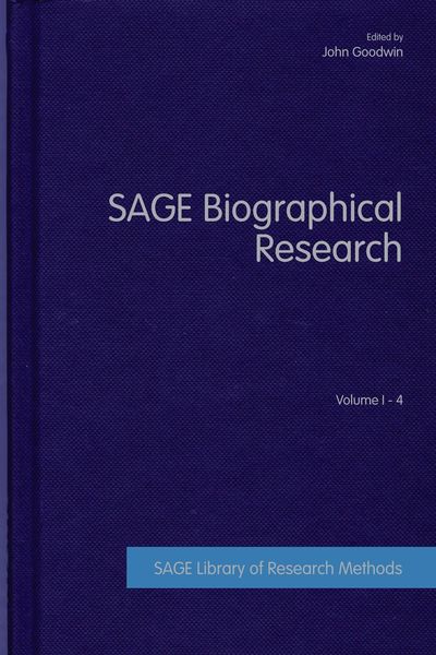 Produktbild: SAGE Biographical Research