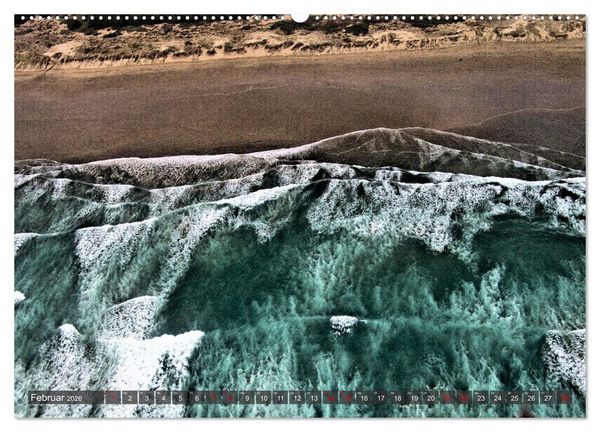 Produktbild: Neuseeland - Von der Nordinsel zur S&uuml;dinsel (Wandkalender 2026 DIN A2 quer), CALVENDO Monatskalender