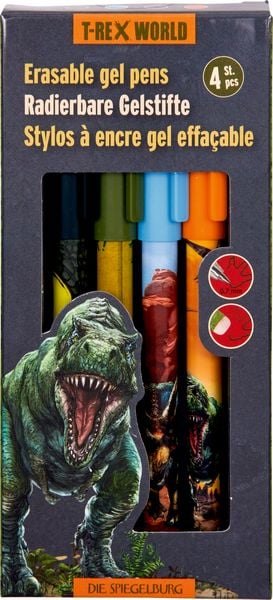 Produktbild: Radierbare Gelstifte - T-Rex World