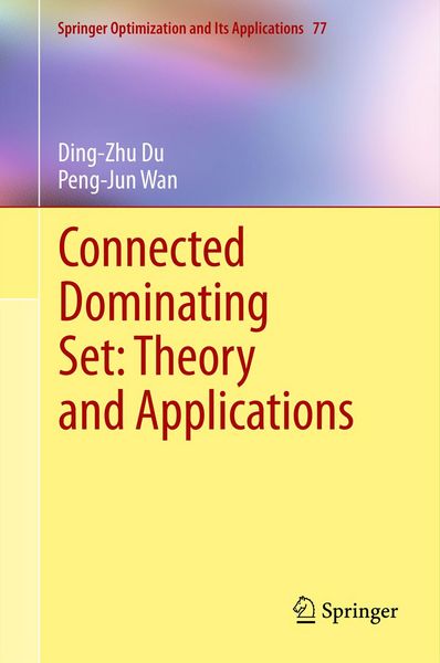 Produktbild: Connected Dominating Set: Theory and Applications