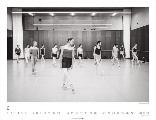 Produktbild: Ballettsaal - Stuttgarter Ballett Kalender 2027 - Stuttgarter Ballett