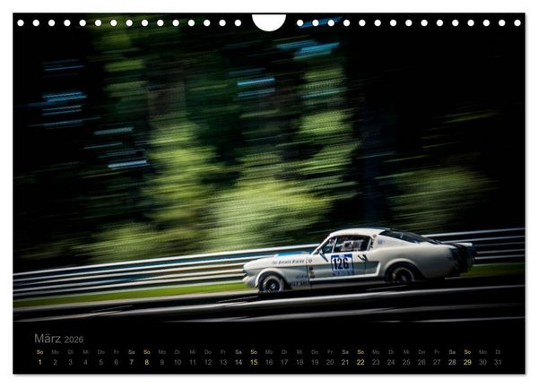 Produktbild: Flying Ford Mustang (Wandkalender 2026 DIN A4 quer), CALVENDO Monatskalender