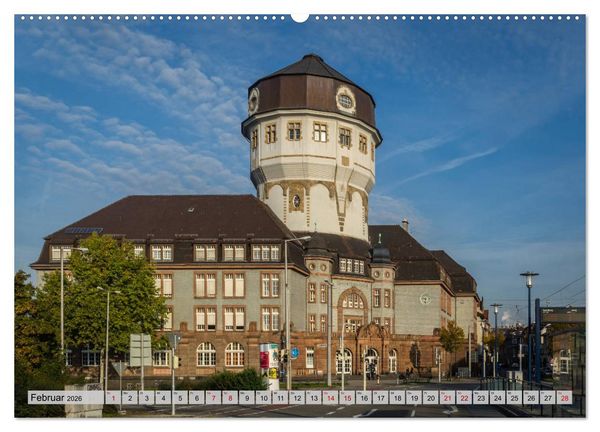 Produktbild: Mannheim - Stadt der Wassert&uuml;rme (Wandkalender 2026 DIN A2 quer), CALVENDO Monatskalender