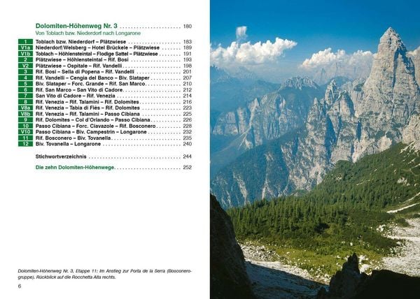 Produktbild: ROTHER Wanderf&uuml;hrer Dolomiten H&ouml;henwege 1-3