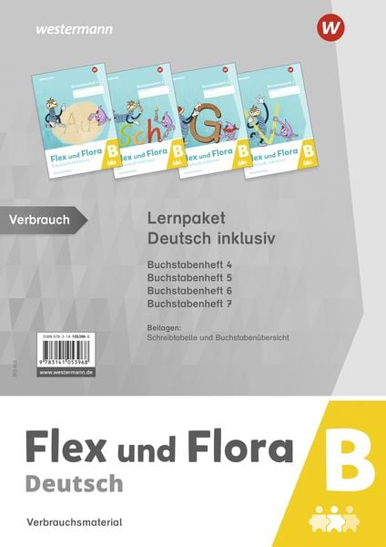 Flex und Flora - Deutsch inklusiv Ausgabe 2021, Taschenbuch von , Westermann Schulbuchverlag, 978-3-14-105396-8