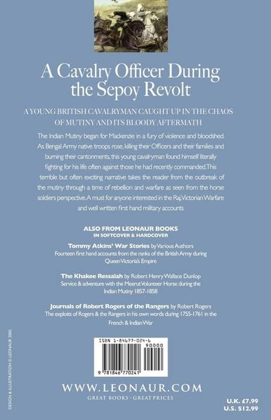 Produktbild: A Cavalry Officer During the Sepoy Revolt - Experiences with the 3rd Bengal Light Cavalry, the Guides and Sikh Irregular Cavalry from the Outbreak O