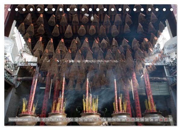 Produktbild: Vietnam - Momente einer Reise (Tischkalender 2026 DIN A5 quer), CALVENDO Monatskalender