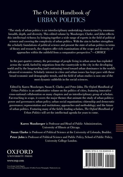 Produktbild: The Oxford Handbook of Urban Politics