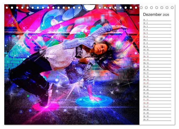 Produktbild: Break Dance (Wandkalender 2026 DIN A4 quer), CALVENDO Monatskalender