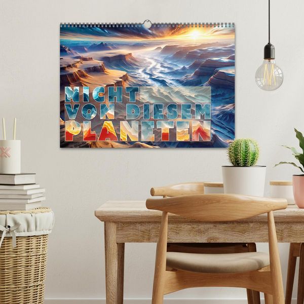 Produktbild: Nicht von diesem Planeten (Wandkalender 2026 DIN A3 quer), CALVENDO Monatskalender