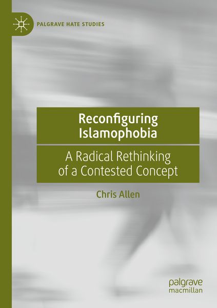 Produktbild: Reconfiguring Islamophobia