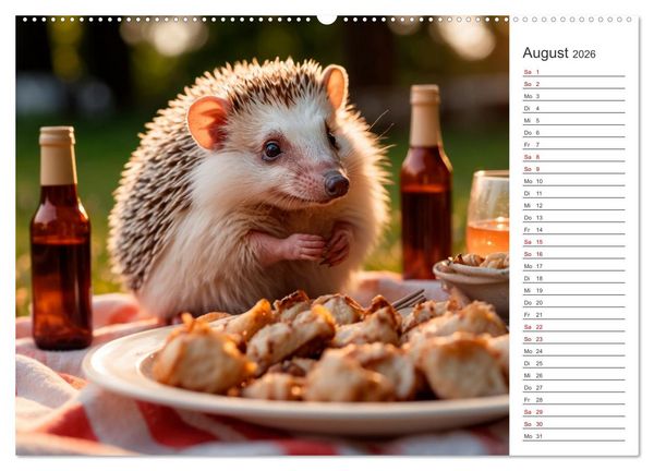 Produktbild: Stachelstars (Wandkalender 2026 DIN A2 quer), CALVENDO Monatskalender