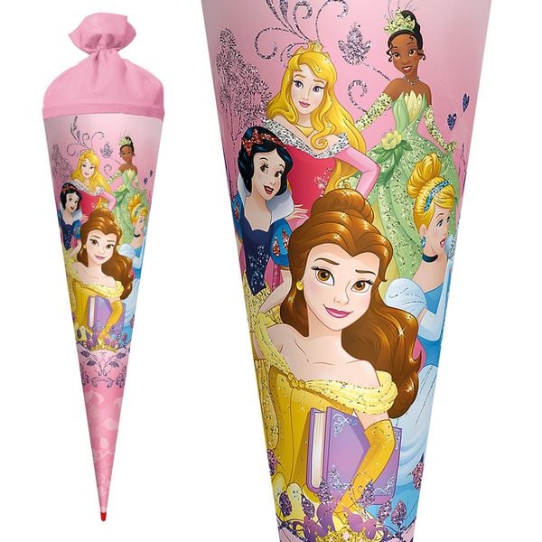 Produktbild: Lizenz-Schult&uuml;te, Disney Princess, 70cm, Glitter