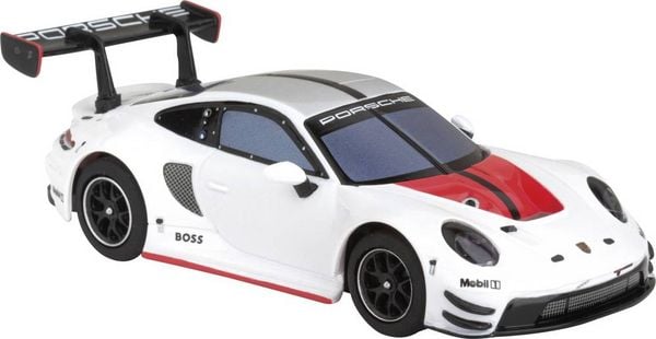 CARRERA HYBRID Porsche 911 GT3R White Lightning