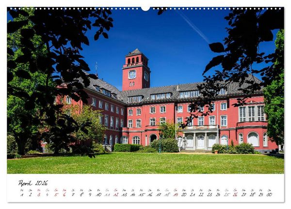 Produktbild: Unser buntes Bergedorf (Wandkalender 2026 DIN A2 quer), CALVENDO Monatskalender