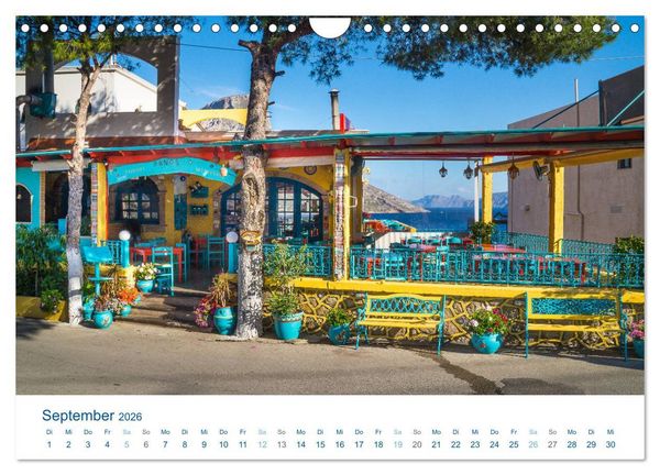 Produktbild: Kalimera Kalymnos (Wandkalender 2026 DIN A4 quer), CALVENDO Monatskalender