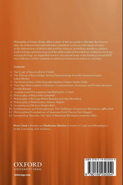 Produktbild: Philosophy of Science Today