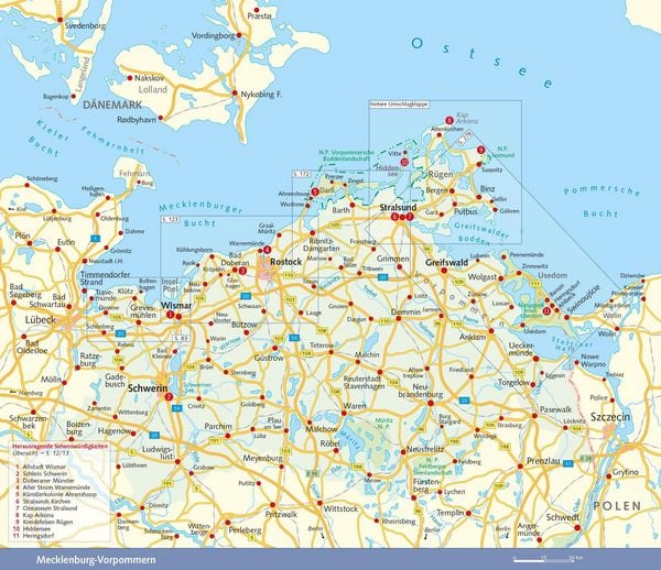 Produktbild: TRESCHER Reisef&uuml;hrer Ostseek&uuml;ste Mecklenburg-Vorpommern