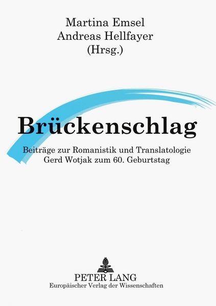Brückenschlag, Taschenbuch von , Peter Lang GmbH, Internationaler Verlag der Wissenschaften, 9783631501313