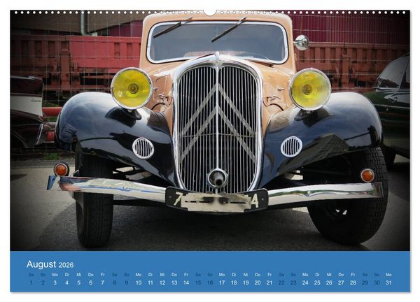 Produktbild: Citroen Traction Avant (Wandkalender 2026 DIN A2 quer), CALVENDO Monatskalender