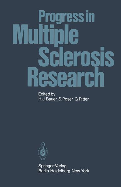 Produktbild: Progress in Multiple Sclerosis Research