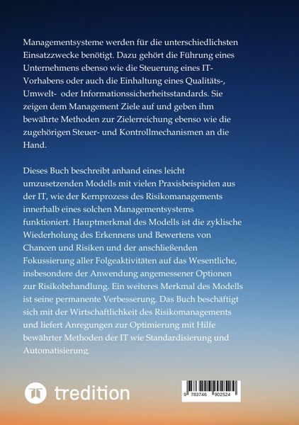 Produktbild: Risiken in der IT: Erkennen - Steuern - Verbessern