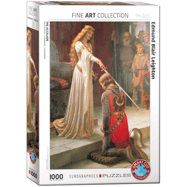 Produktbild: Puzzle 1000 Teile - Edmund Blair Leighton: The Accolade by Leighton