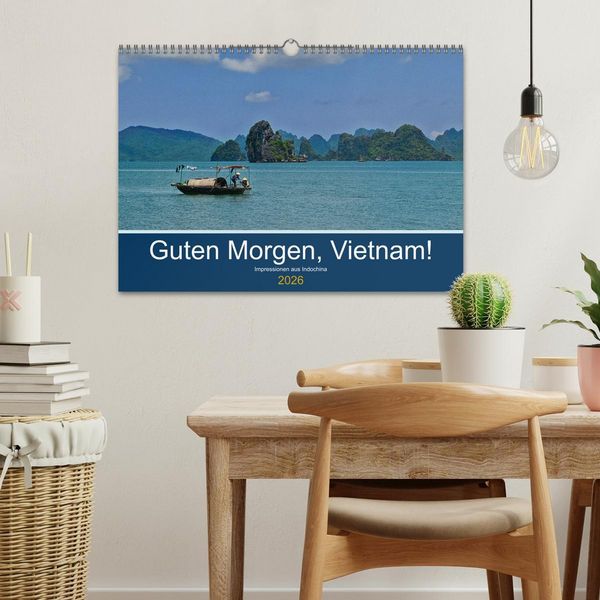 Produktbild: Guten Morgen, Vietnam! (Wandkalender 2026 DIN A3 quer), CALVENDO Monatskalender