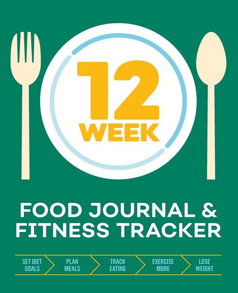 Produktbild: 12-Week Food Journal and Fitness Tracker