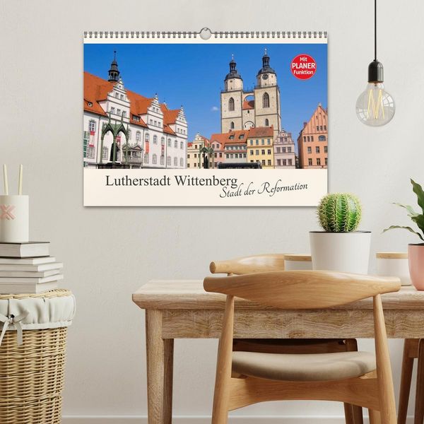 Produktbild: Lutherstadt Wittenberg - Stadt der Reformation (Wandkalender 2026 DIN A3 quer), CALVENDO Monatskalender