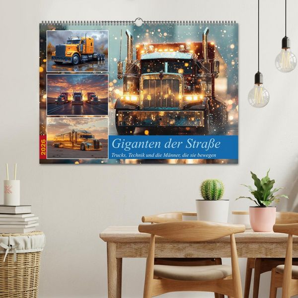 Produktbild: Giganten der Stra&szlig;e (Wandkalender 2026 DIN A2 quer), CALVENDO Monatskalender