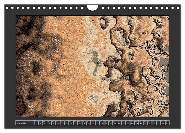 Produktbild: Art palette terre (Calendrier mural 2026 DIN A4 vertical), CALVENDO calendrier mensuel