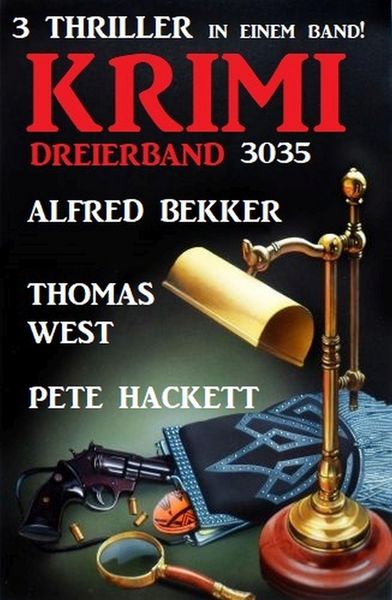 Produktbild: Krimi Dreierband 3035 - 3 Thriller in einem Band!