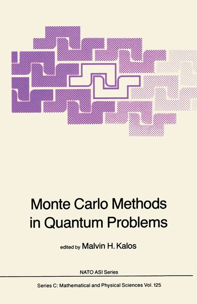 Produktbild: Monte Carlo Methods in Quantum Problems