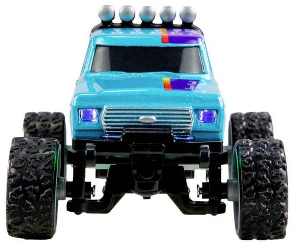 Produktbild: Amewi Brushed 1:64 RC Modellauto Elektro Monstertruck Heckantrieb (2WD) RtR 2,4 GHz inkl. Akku und Ladekabel, mit Lichteffekt