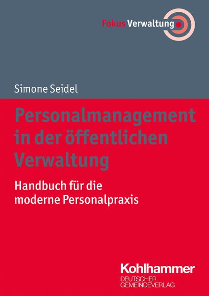 Produktbild: Personalmanagement in der &ouml;ffentlichen Verwaltung
