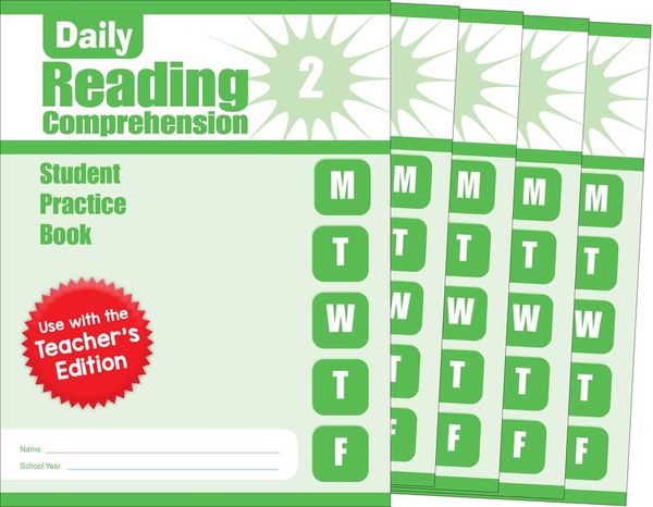 Produktbild: Daily Reading Comprehension, Grade 2 Sb 5 Pack