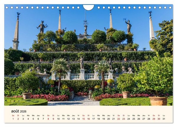 Produktbild: Coup d'&oelig;il sur le Lac Majeur (Calendrier mural 2026 DIN A4 vertical), CALVENDO calendrier mensuel