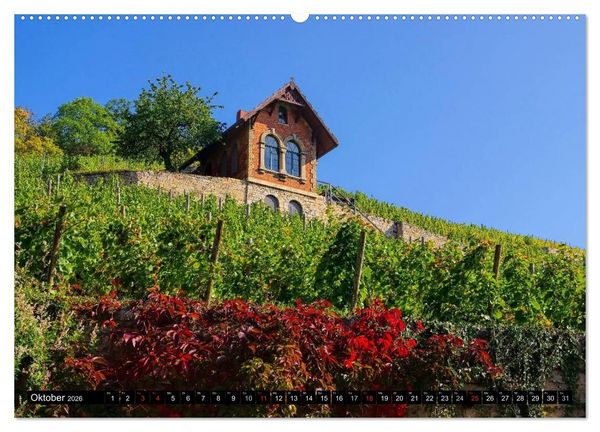 Produktbild: Freyburg - Die Perle im Unstruttal (hochwertiger Premium Wandkalender 2026 DIN A2 quer), Kunstdruck in Hochglanz