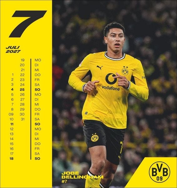 Produktbild: BVB Postkartenkalender 2027