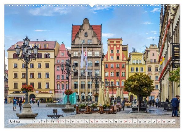 Produktbild: NIEDERSCHLESIEN Sommerliche Impressionen (Wandkalender 2026 DIN A2 quer), CALVENDO Monatskalender