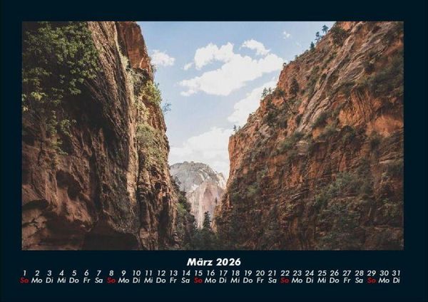 Produktbild: Naturlandschaften 2026 Fotokalender DIN A4