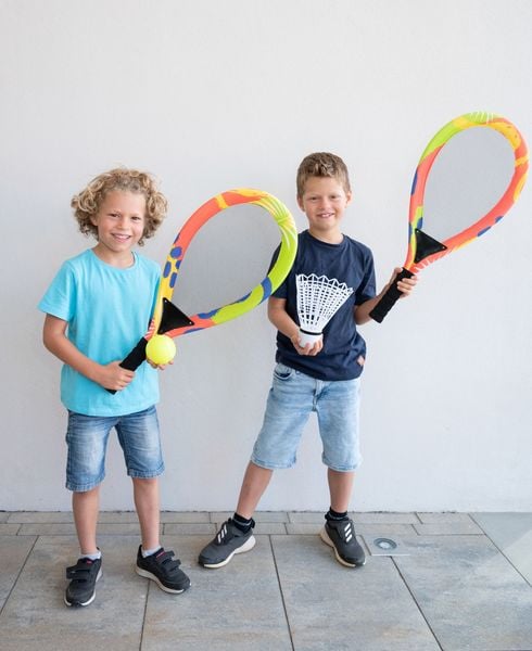Produktbild: Outdoor active Jumbo-Schläger Set mit Bälle, Länge 67 cm