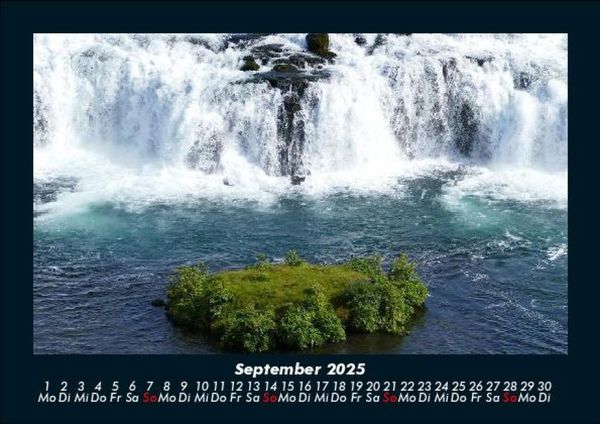 Produktbild: Landschaftskalender 2025 Fotokalender DIN A5