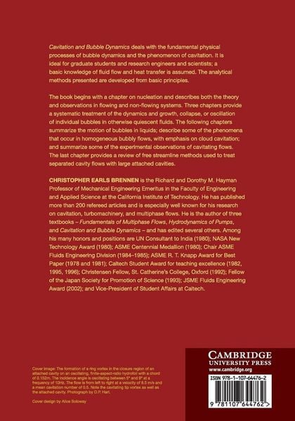 Produktbild: Cavitation and Bubble Dynamics