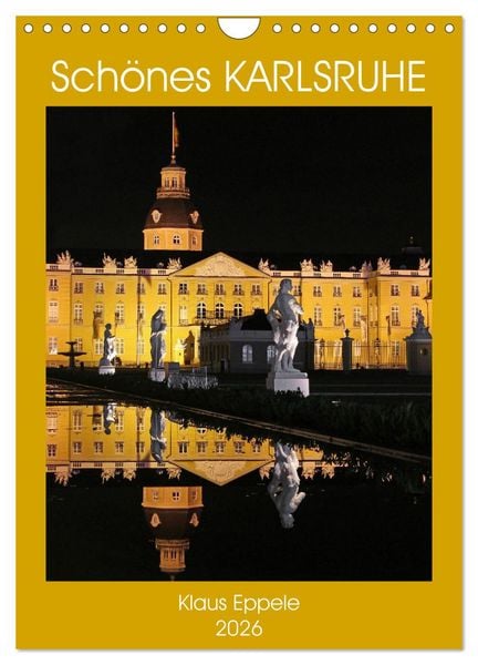 Produktbild: Sch&ouml;nes Karlsruhe (Wandkalender 2026 DIN A4 hoch), CALVENDO Monatskalender