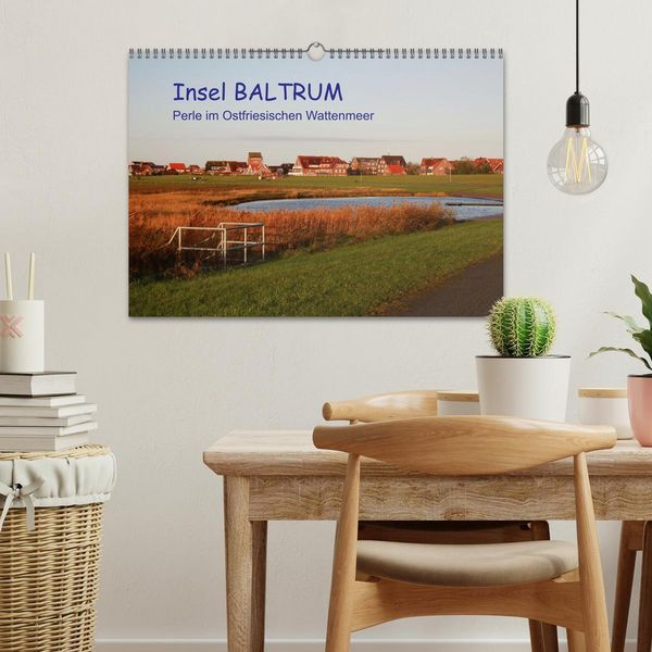Produktbild: Insel Baltrum, Perle im Ostfriesischen Wattenmeer (Wandkalender 2026 DIN A3 quer), CALVENDO Monatskalender