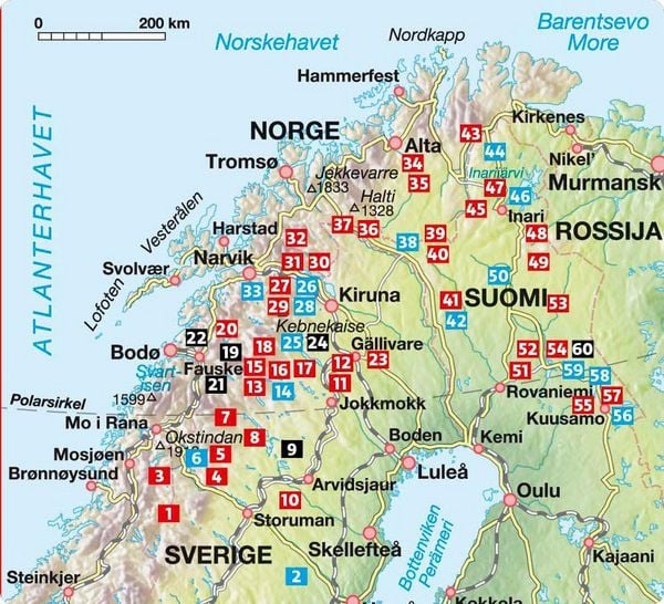 Produktbild: ROTHER Wanderf&uuml;hrer Lappland. 60 Tages- und Mehrtagestouren in Schwedisch-, Norwegisch- und Finnisch-Lappland