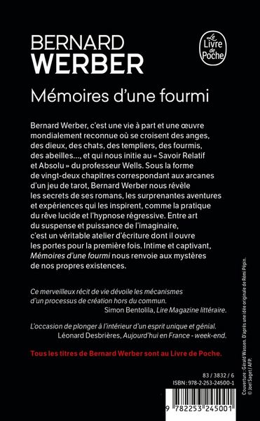 Produktbild: M&eacute;moires d'une fourmi
