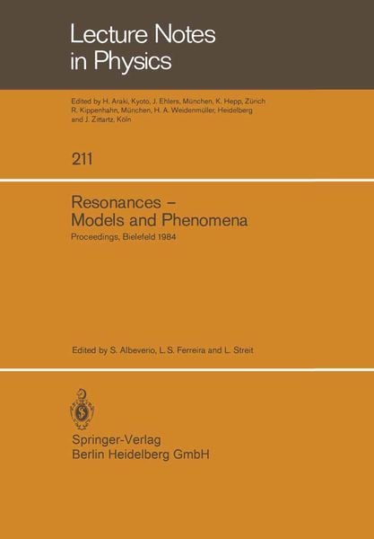 Produktbild: Resonances &mdash; Models and Phenomena